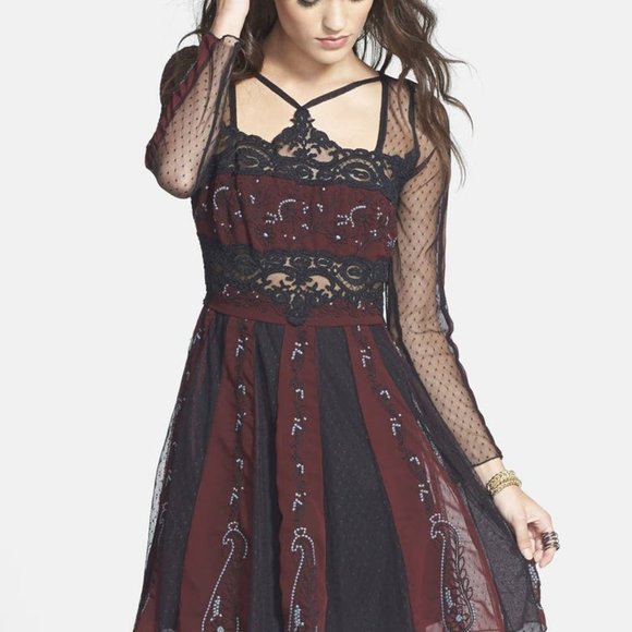 Free People Tough Love Dress (Size 6) - Picture 1 of 7